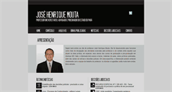 Desktop Screenshot of henriquemouta.com.br